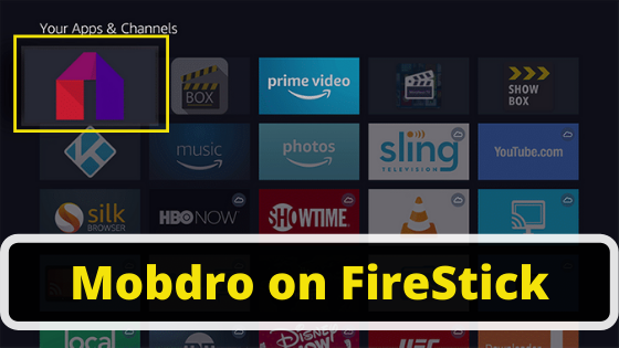 Mobdro on FireStick