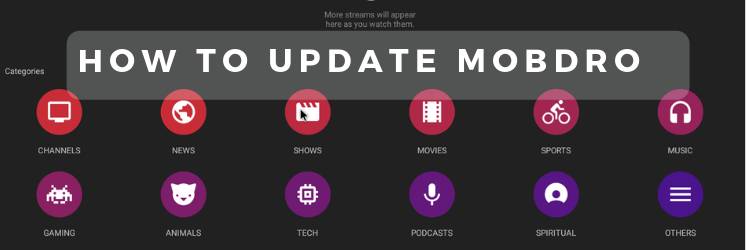 How to update Mobdro